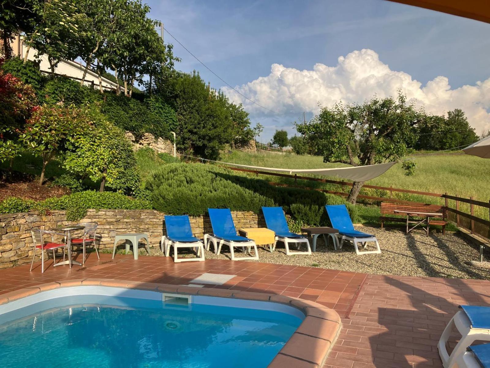 Casa Petra - Casa Tre Stelle - Casa Caneva - Ferien Fuer 6-14 Personen Ponti Eksteriør bilde