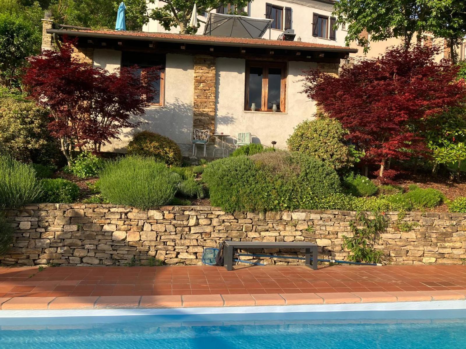 Casa Petra - Casa Tre Stelle - Casa Caneva - Ferien Fuer 6-14 Personen Ponti Eksteriør bilde